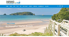 Desktop Screenshot of hahei.co.nz